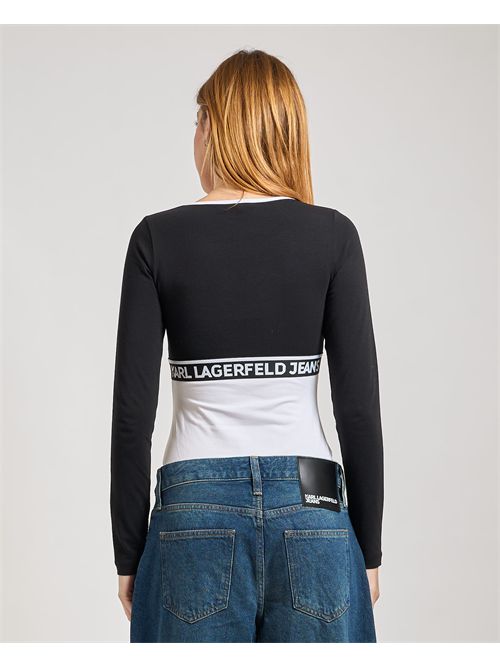 Body Karl Lagerfeld a maniche lunghe KARL LAGERFELD | A3W17045998